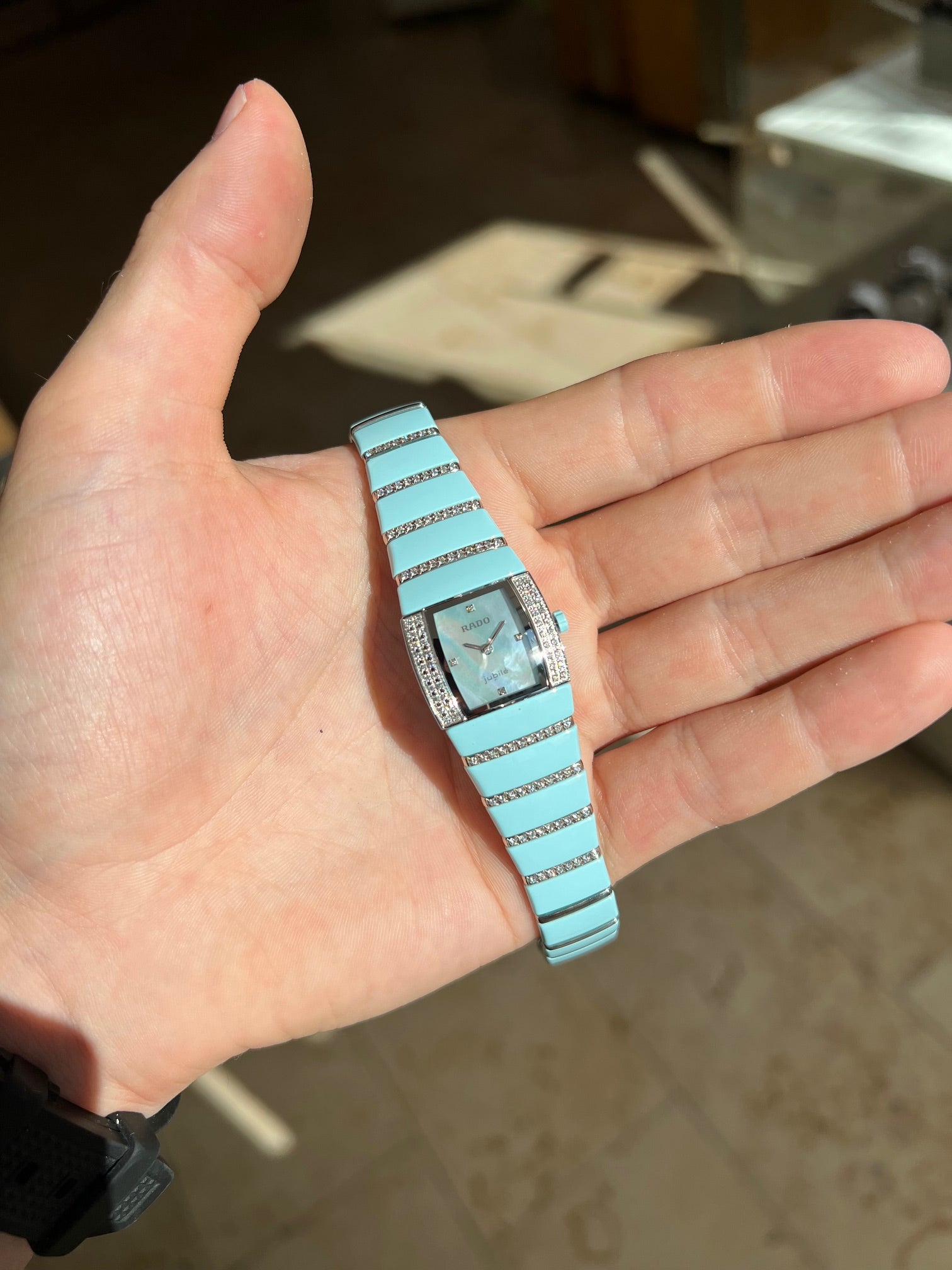 RADO - Sintra Azur Perlmutt Blau 153.0667.3.191