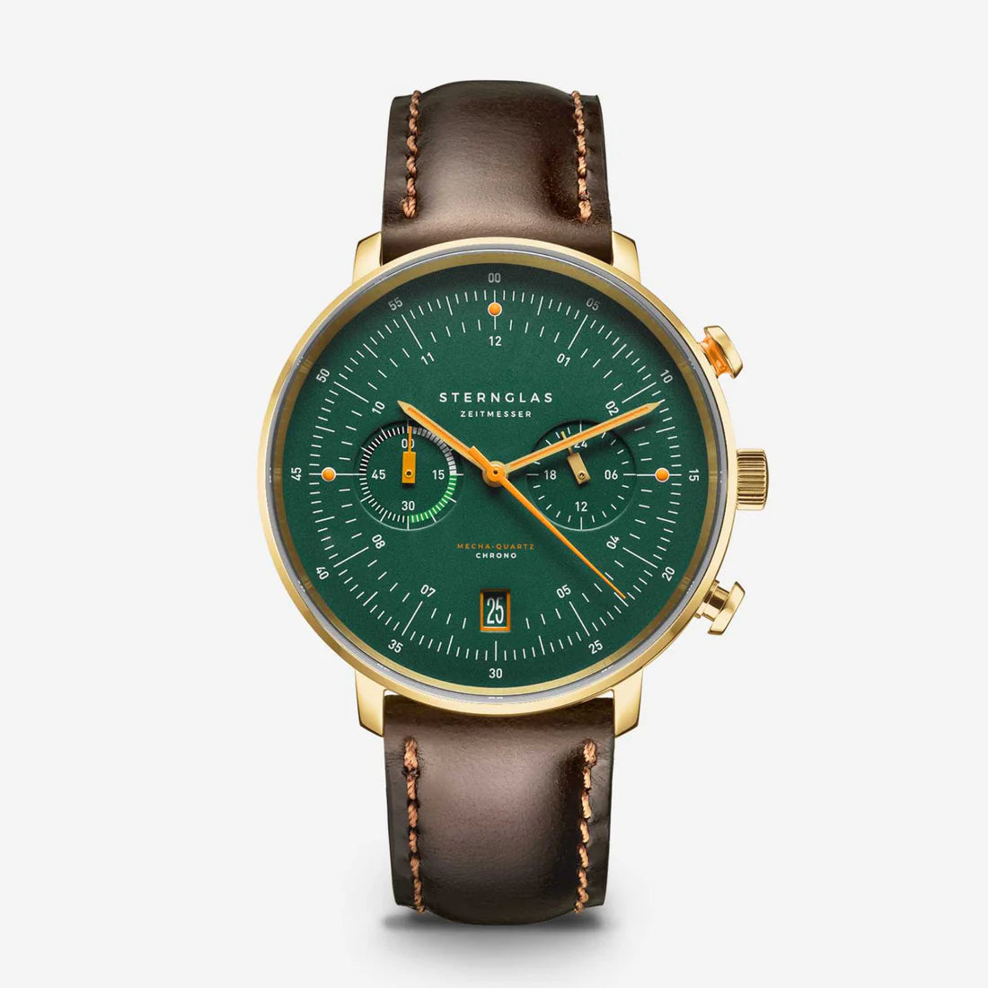STERNGLAS - Hamburg Chrono Vintage dunkelgrün