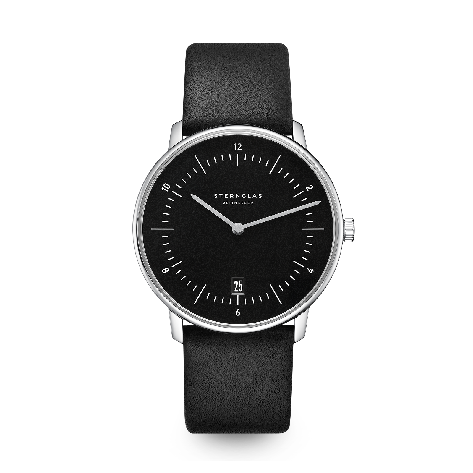 STERNGLAS - Naos Quarz Schwarz S01-NA53-PR07