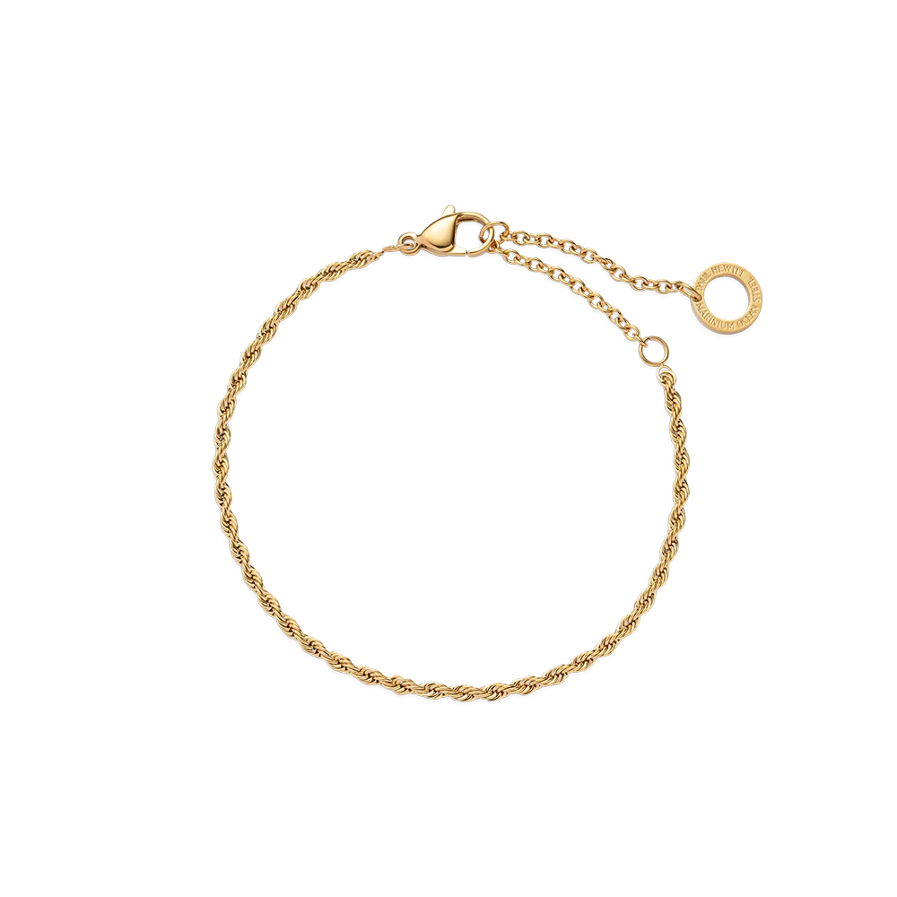 PAUL HEWITT - Armkette Rope Chain aus recyceltem Edelstahl vergoldet