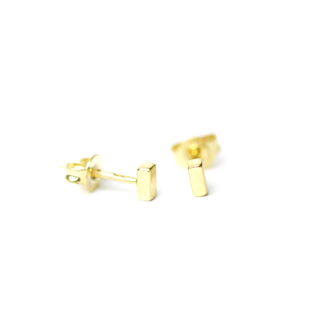 WILHELM MÜLLER - Ohrstecker in Gold/ 3 verschiedenen Formen