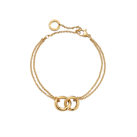 PAUL HEWITT - Armkette WAVES Bracelet in Silber vergoldet
