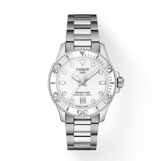 TISSOT - Seastar 1000 36mm weiß