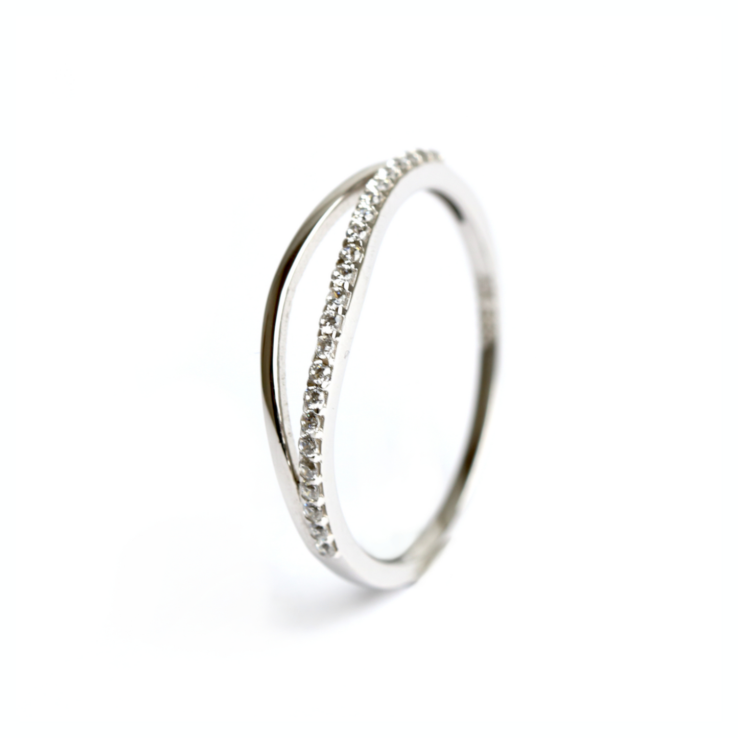 WILHELM MÜLLER - Ring im Weißgold mit Zirkonia