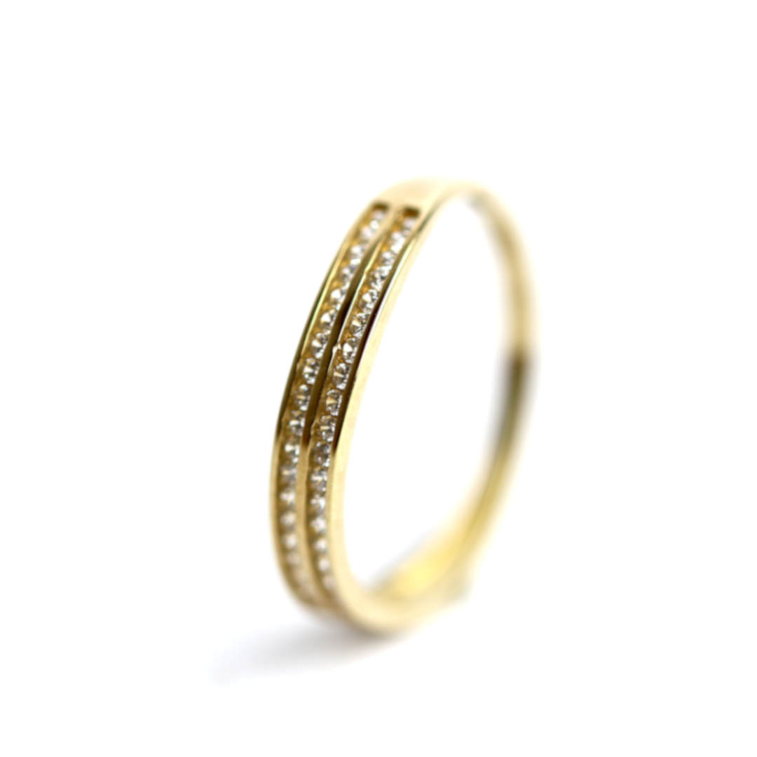 WILHELM MÜLLER - Ring Gelbgold mit Zirkonia