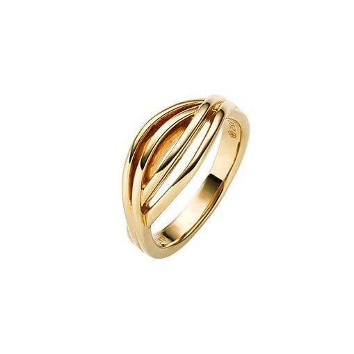 VIVENTY - Ring in Silber vergoldet