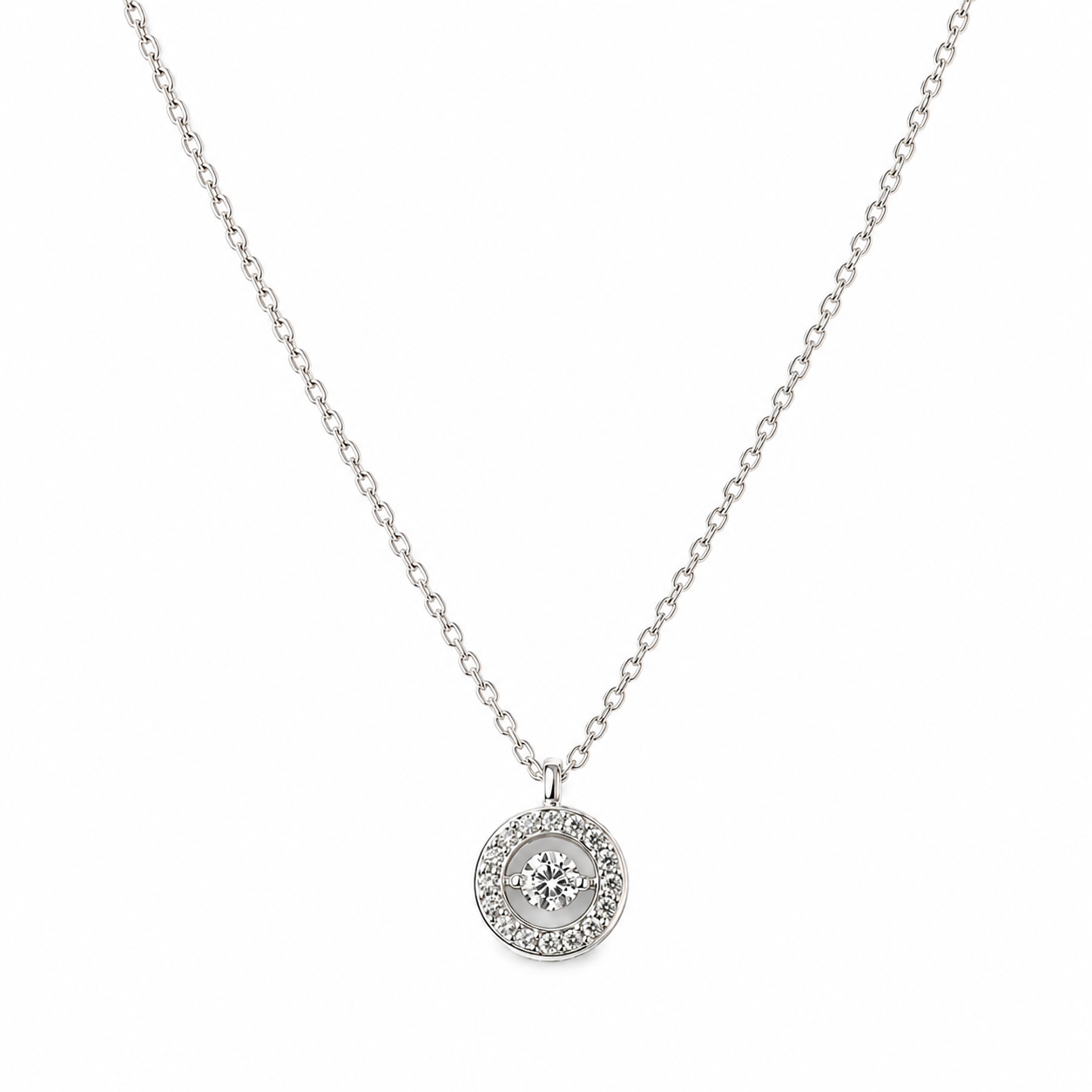 BRUNO MAYER - Collier mit 17 Zirkonia