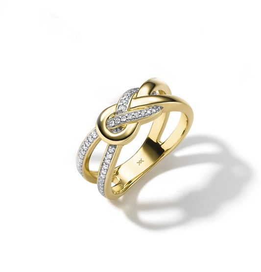 WILHELM MÜLLER - Ring in Gold mit Brillanten