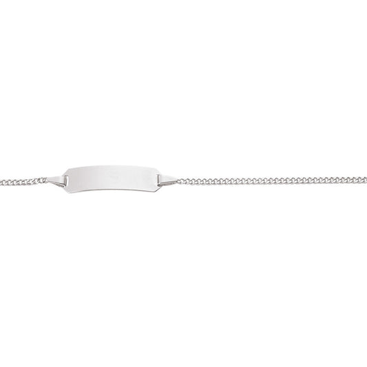 FRÖHLICH - ID Gravurarmband für Babys/Kinder in Weißgold