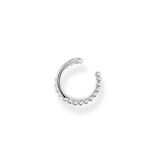THOMAS SABO - Einzel Ohrklemme Kugeln gekreuzt in Silber