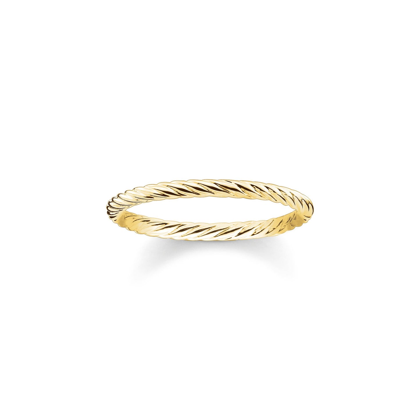 THOMAS SABO - Cord-Ring in silber vergoldet