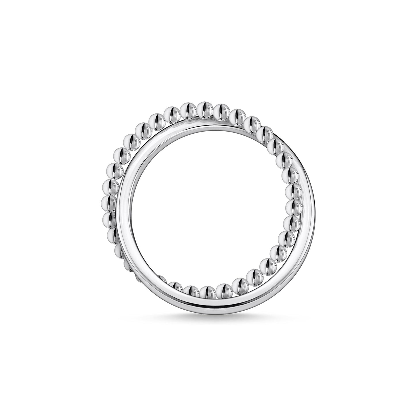 THOMAS SABO - Ring doppelreihig Kugeln in Silber