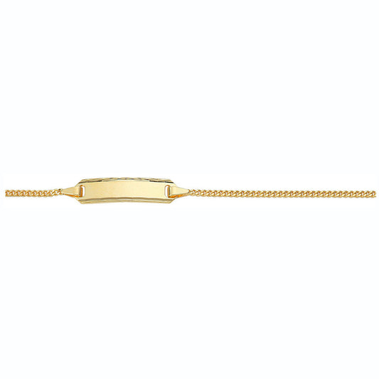 FRÖHLICH - ID Gravurarmband für Babys/Kinder in Gold