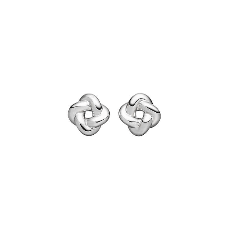 VIVENTY - Ohrstecker in Silber Knoten