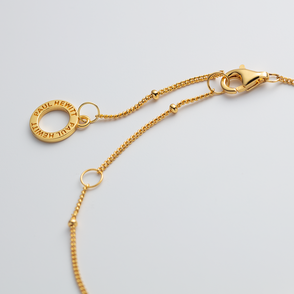 PAUL HEWITT - Armkette OCEAN PEARL Bracelet aus recyceltem Edelstahl vergoldet