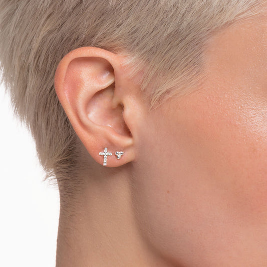 THOMAS SABO -  Ohrstecker in Silber mit drei Kugeln